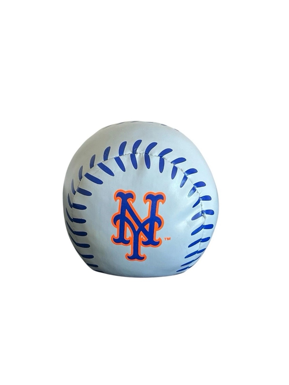 Rawlings New York Mets MLB Baseball Plush Collectible Souvenir Gray 3.5in RARE